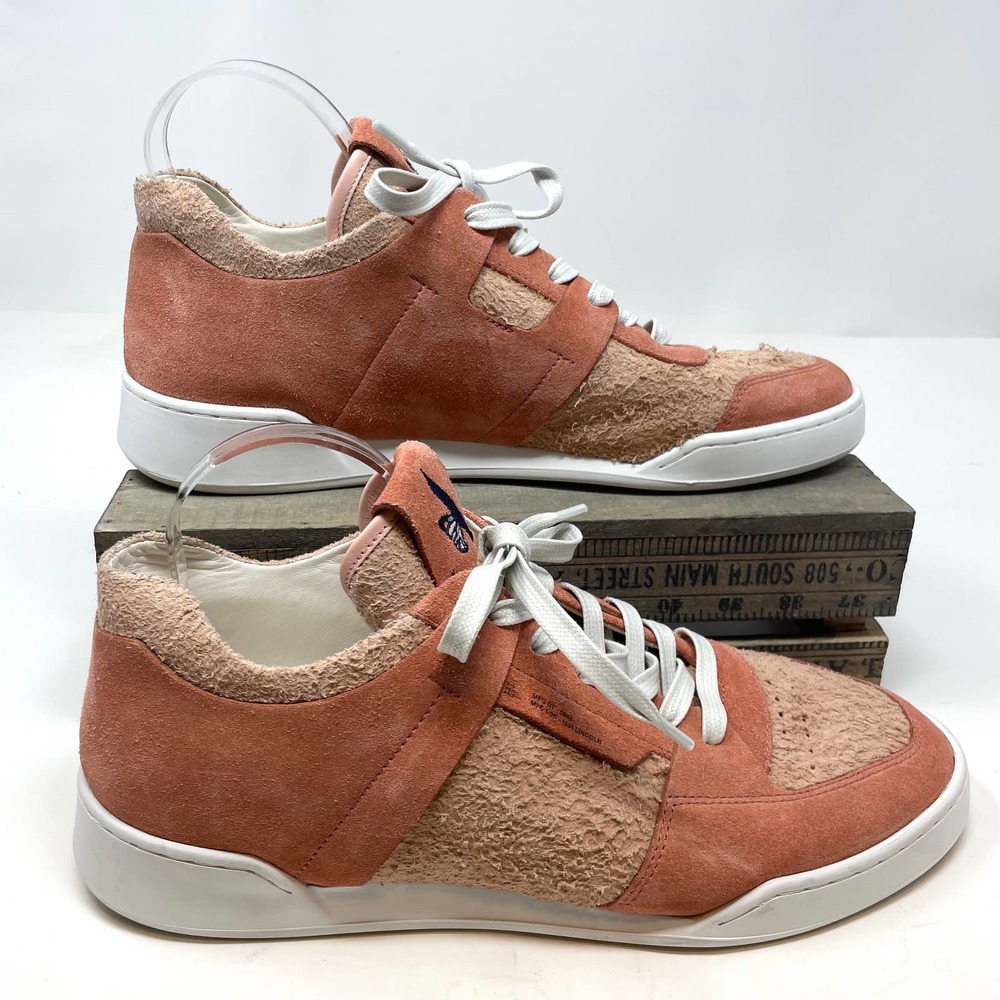 Waraire X No One System Men's The Delta Sneaker In Pink Size 12 - Picture 5 of 13